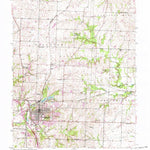 United States Geological Survey Harrisonville, MO (1954, 24000-Scale) digital map
