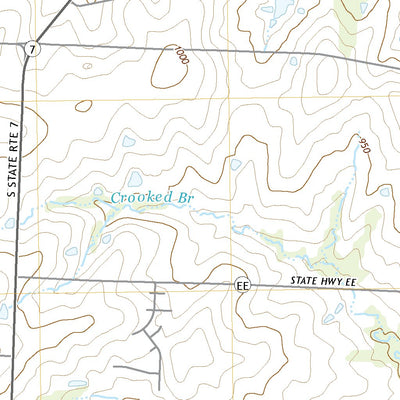 United States Geological Survey Harrisonville, MO (2021, 24000-Scale) digital map
