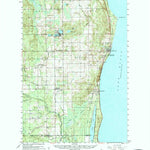 United States Geological Survey Harrisville, MI (1959, 62500-Scale) digital map