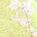 United States Geological Survey Harrisville, MS (1970, 24000-Scale) digital map