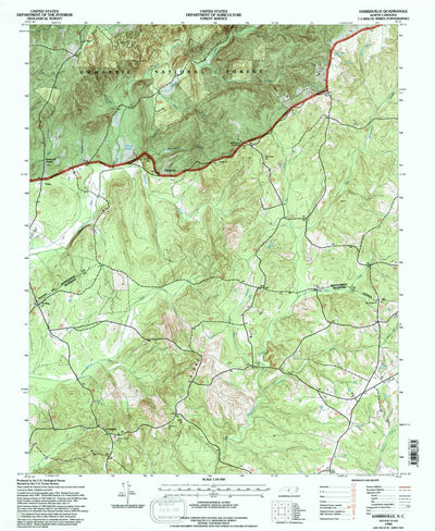 United States Geological Survey Harrisville, NC (1994, 24000-Scale) digital map