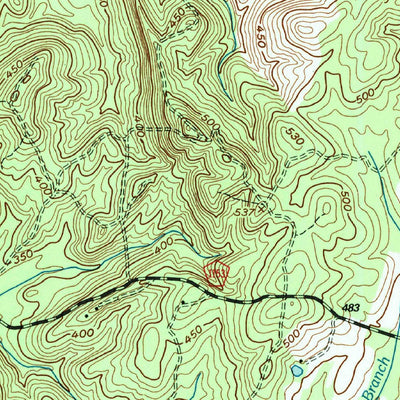 United States Geological Survey Harrisville, NC (1994, 24000-Scale) digital map