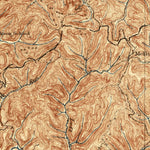 United States Geological Survey Harrisville, WV (1926, 62500-Scale) digital map