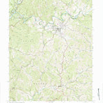 United States Geological Survey Harrisville, WV (1964, 24000-Scale) digital map