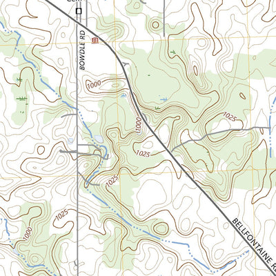 United States Geological Survey Harrod, OH (2023, 24000-Scale) digital map