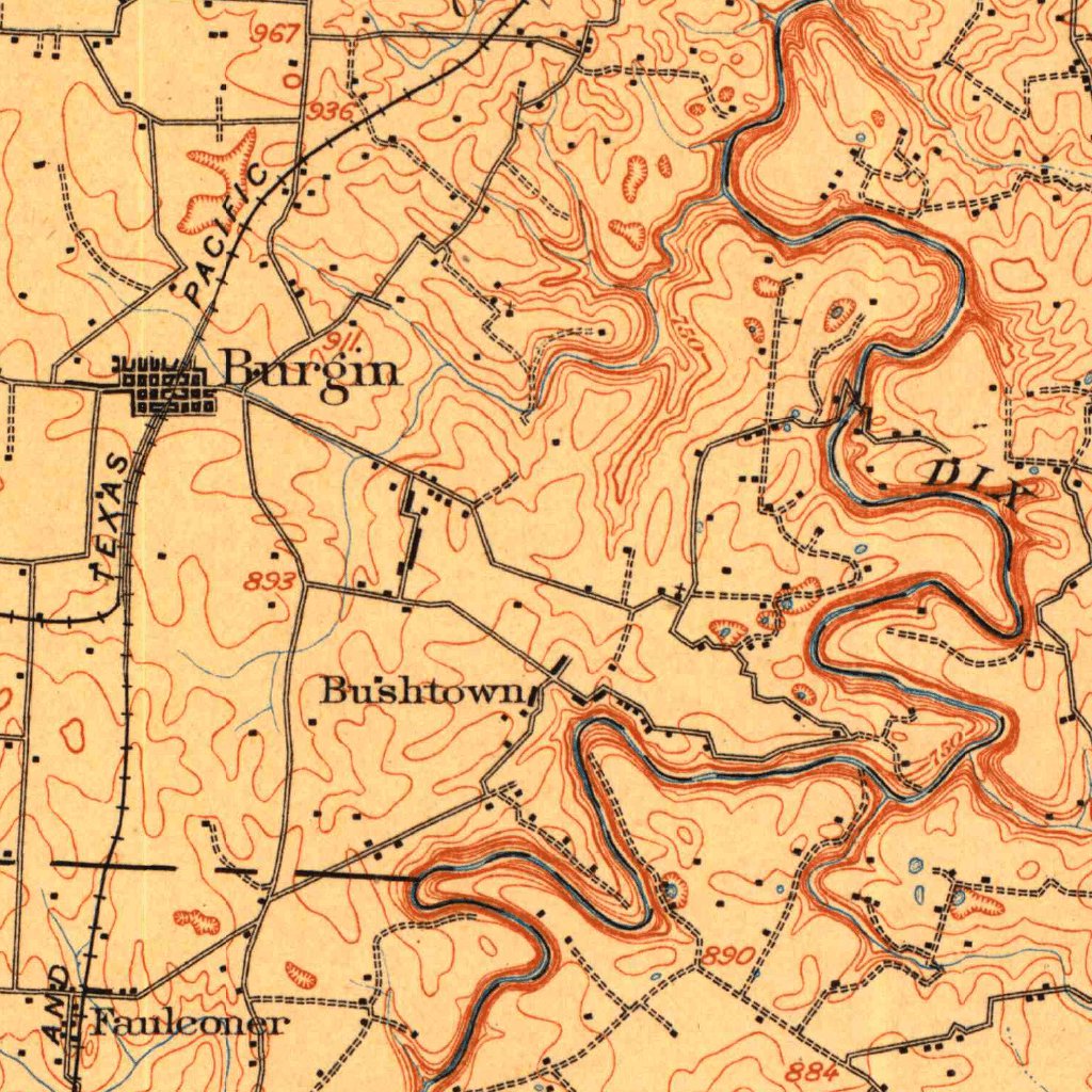 Harrodsburg, KY (1905, 125000-Scale) Map by United States Geological ...