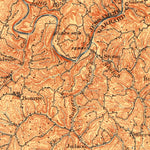 United States Geological Survey Harrodsburg, KY (1905, 125000-Scale) digital map