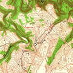 United States Geological Survey Harrodsburg, KY (1959, 24000-Scale) digital map