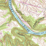 United States Geological Survey Harrodsburg, KY (1967, 24000-Scale) digital map