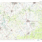 United States Geological Survey Harrodsburg, KY (1986, 100000-Scale) digital map