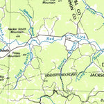 United States Geological Survey Harrodsburg, KY (1986, 100000-Scale) digital map