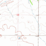 United States Geological Survey Harrold NE, SD (1968, 24000-Scale) digital map