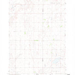 United States Geological Survey Harrold NW, SD (1968, 24000-Scale) digital map