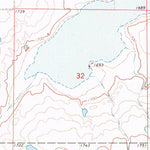 United States Geological Survey Harrold NW, SD (1968, 24000-Scale) digital map