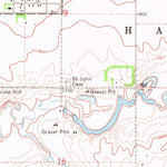 United States Geological Survey Harrold, SD (1968, 24000-Scale) digital map