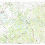 United States Geological Survey Harry S. Truman Reservoir, MO (1983, 100000-Scale) digital map