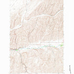 United States Geological Survey Harsha, WA (1967, 24000-Scale) digital map