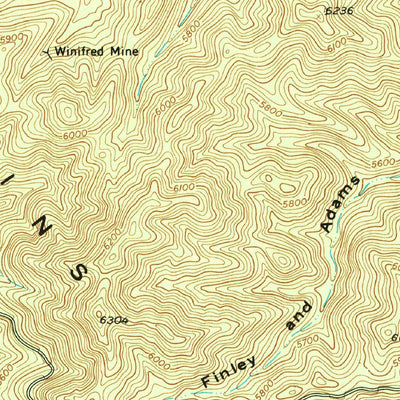 United States Geological Survey Harshaw, AZ (1958, 24000-Scale) digital map