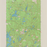 United States Geological Survey Hart Lake, WI (1984, 24000-Scale) digital map