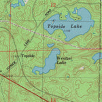 United States Geological Survey Hart Lake, WI (1984, 24000-Scale) digital map