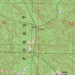 United States Geological Survey Hart Lake, WI (1984, 24000-Scale) digital map