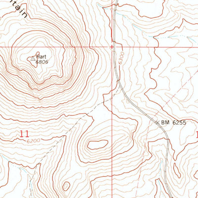 United States Geological Survey Hart Mountain, NV (1978, 24000-Scale) digital map