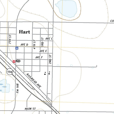 United States Geological Survey Hart, TX (2019, 24000-Scale) digital map
