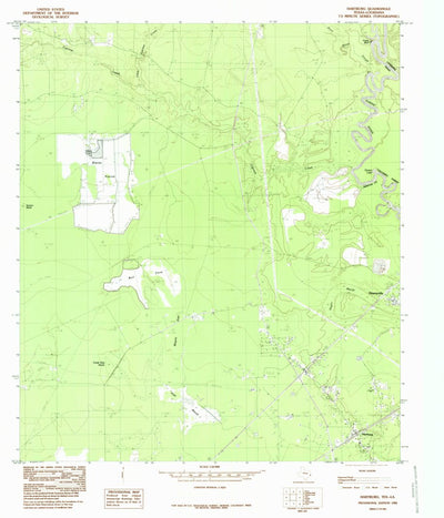 United States Geological Survey Hartburg, TX-LA (1984, 24000-Scale) digital map