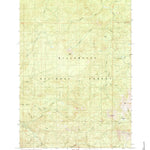 United States Geological Survey Harter Mountain, OR (1984, 24000-Scale) digital map