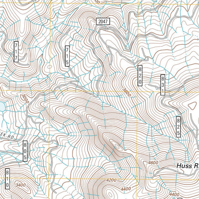 United States Geological Survey Harter Mountain, OR (2011, 24000-Scale) digital map