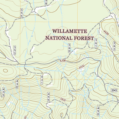 United States Geological Survey Harter Mountain, OR (2020, 24000-Scale) digital map
