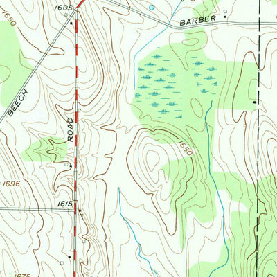 United States Geological Survey Hartfield, NY (1954, 24000-Scale) digital map