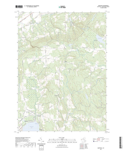 United States Geological Survey Hartfield, NY (2023, 24000-Scale) digital map