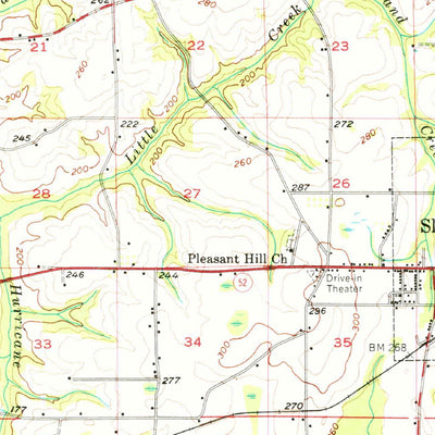United States Geological Survey Hartford, AL (1957, 62500-Scale) digital map