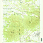 United States Geological Survey Hartford, AR-OK (1951, 24000-Scale) digital map