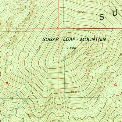United States Geological Survey Hartford, AR-OK (1987, 24000-Scale) digital map