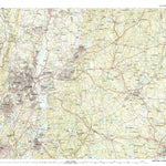 United States Geological Survey Hartford, CT-MA (1994, 100000-Scale) digital map