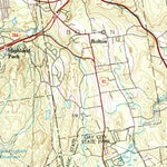 United States Geological Survey Hartford, CT-MA (1994, 100000-Scale) digital map