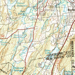 United States Geological Survey Hartford, CT-MA (1994, 100000-Scale) digital map