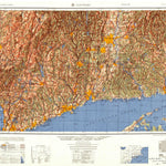 United States Geological Survey Hartford, CT-NY-NJ-MA (1947, 250000-Scale) digital map
