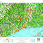United States Geological Survey Hartford, CT-NY-NJ-MA (1965, 250000-Scale) digital map