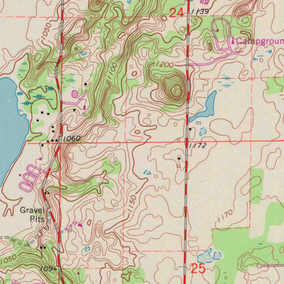 United States Geological Survey Hartford East, WI (1959, 24000-Scale) digital map