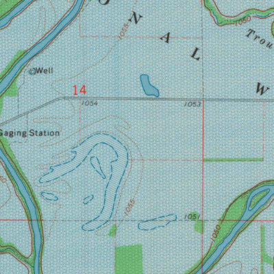 United States Geological Survey Hartford, KS (1970, 24000-Scale) digital map