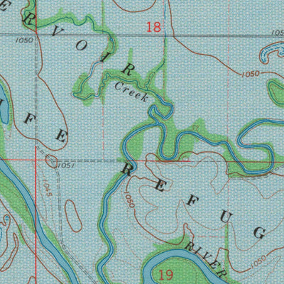 United States Geological Survey Hartford, KS (1970, 24000-Scale) digital map