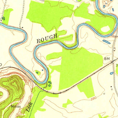 United States Geological Survey Hartford, KY (1954, 24000-Scale) digital map