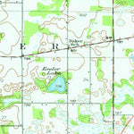 United States Geological Survey Hartford, MI (1927, 62500-Scale) digital map