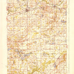 United States Geological Survey Hartford, MI (1931, 62500-Scale) digital map