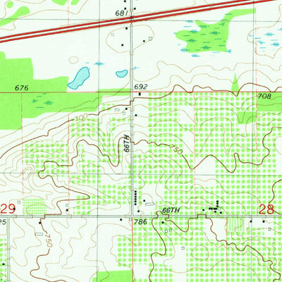 United States Geological Survey Hartford, MI (1981, 24000-Scale) digital map
