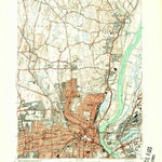United States Geological Survey Hartford North, CT (1952, 31680-Scale) digital map
