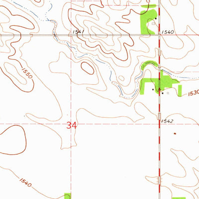 United States Geological Survey Hartford North, SD (1962, 24000-Scale) digital map